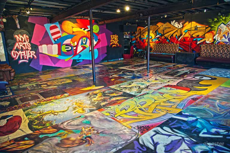  Colorful Energetic Art Infused Space 