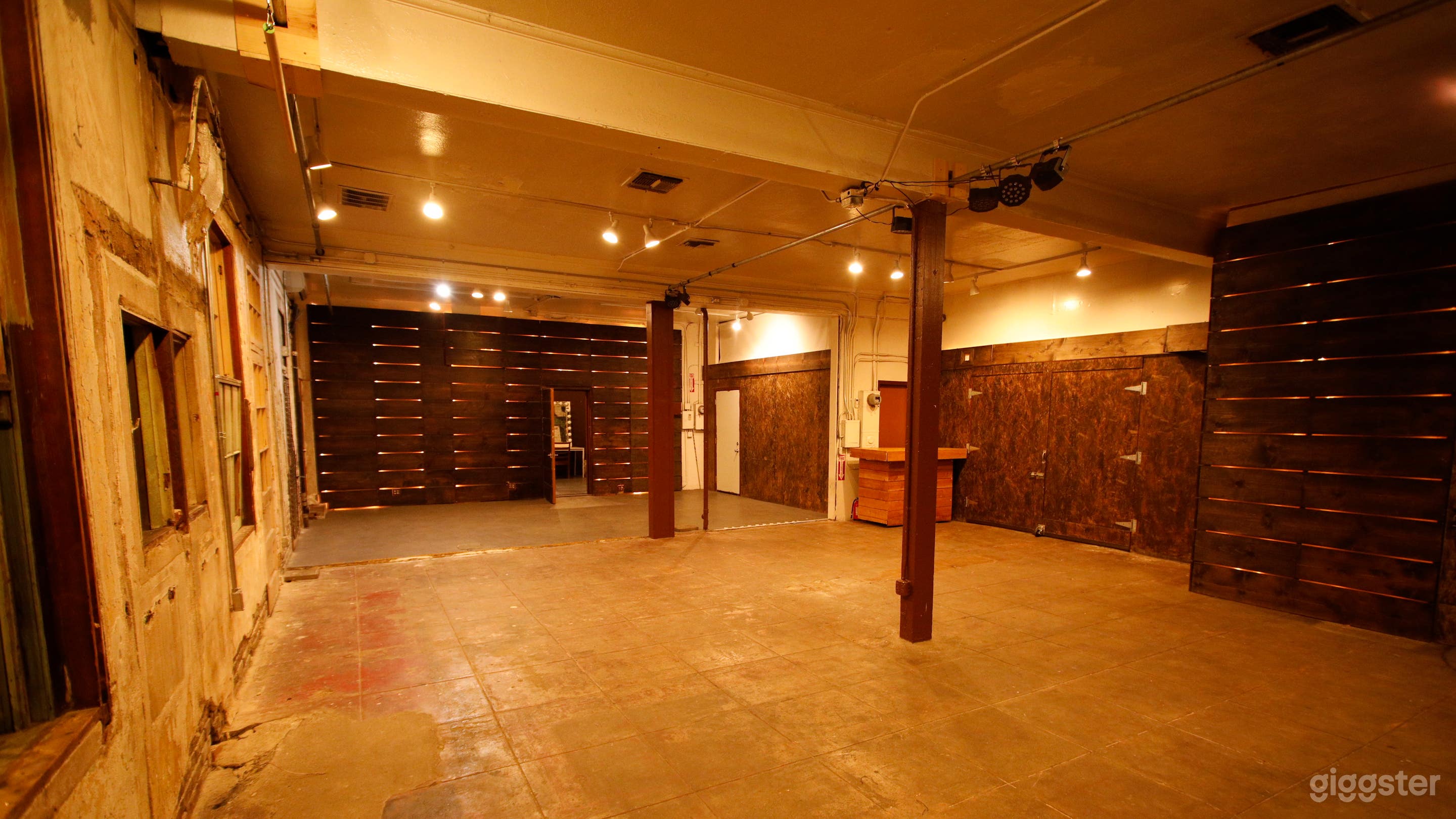 The Annex brick warehouse film studio