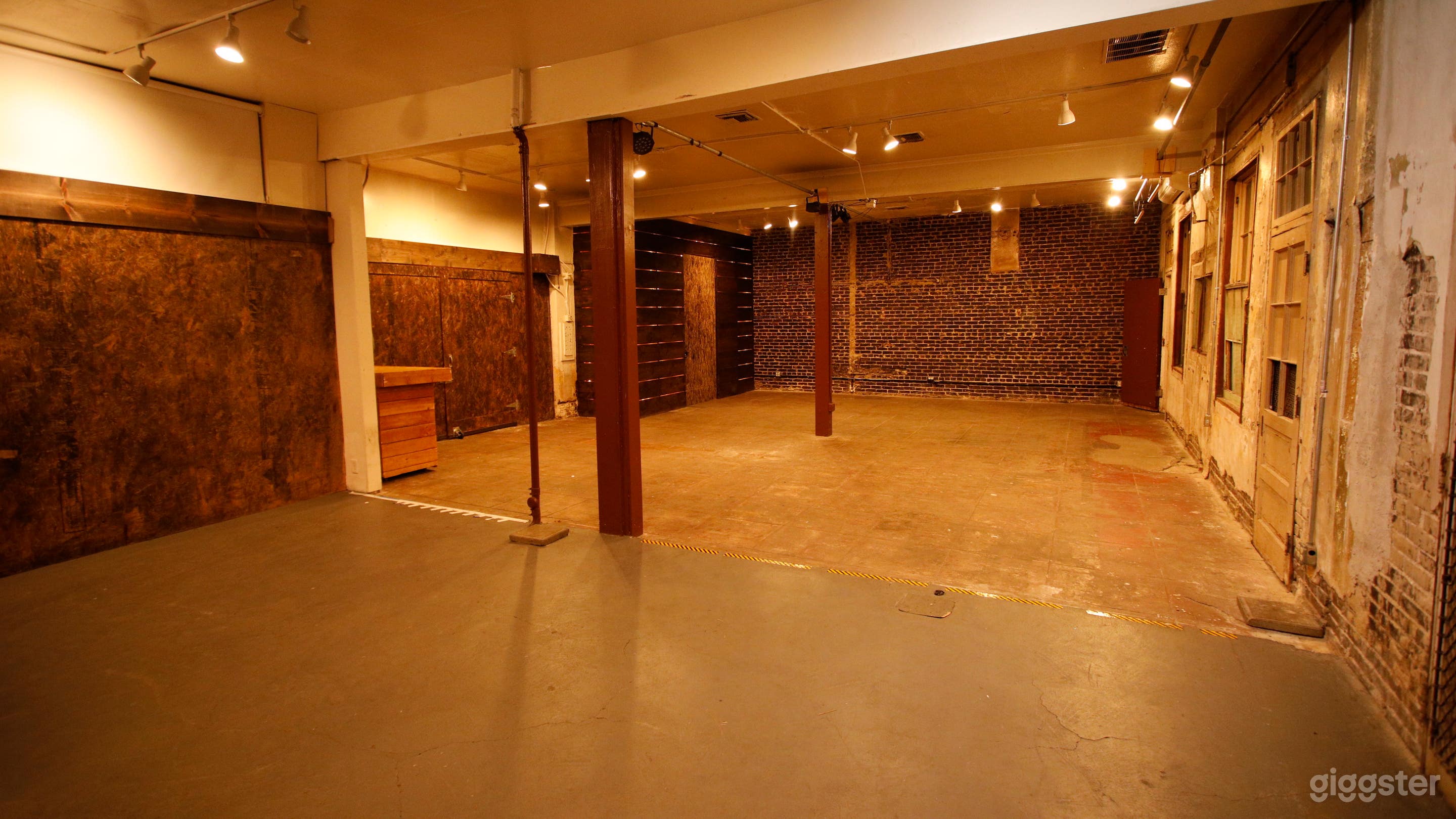 The Annex brick warehouse film studio