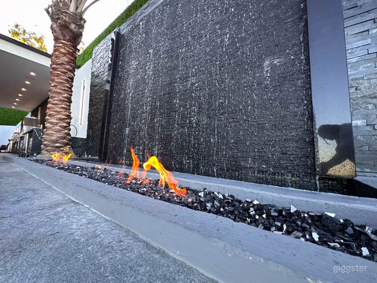  Fire Pit near the Waterfall 