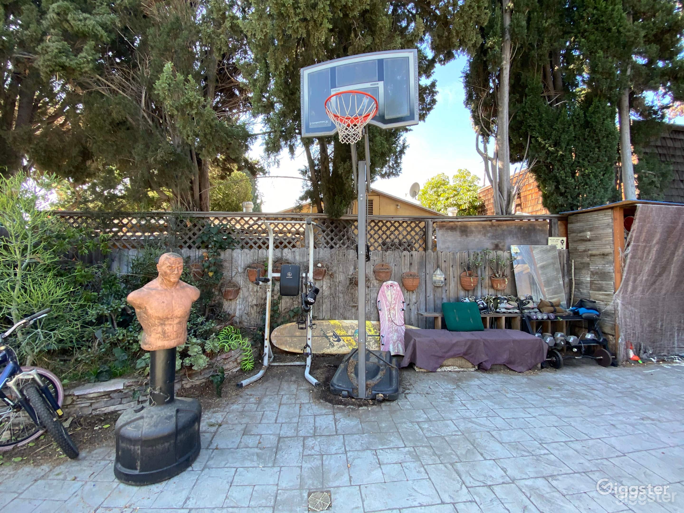 Backyard Basketball Party Photo 1
