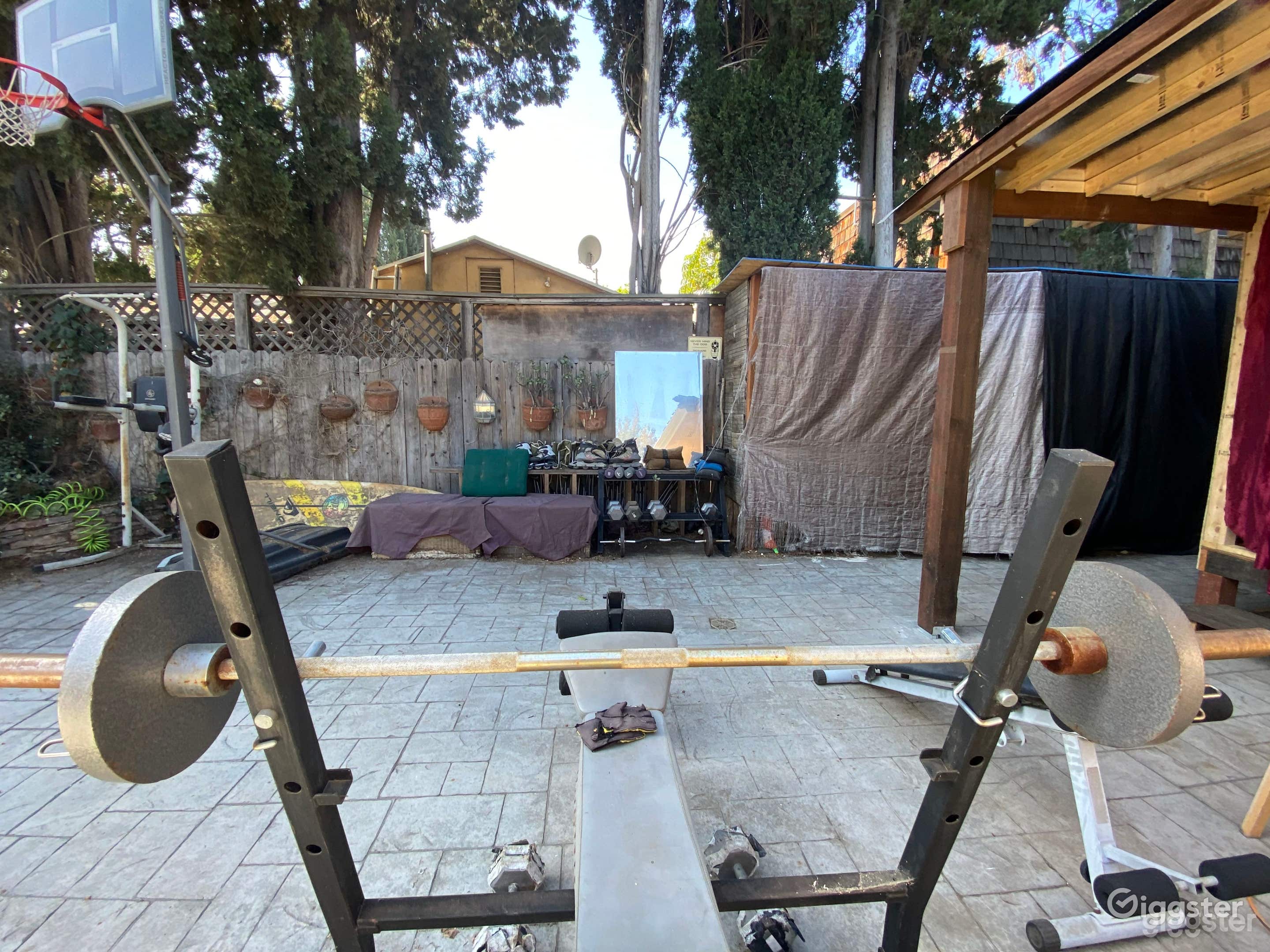 Backyard Basketball Party Photo 2