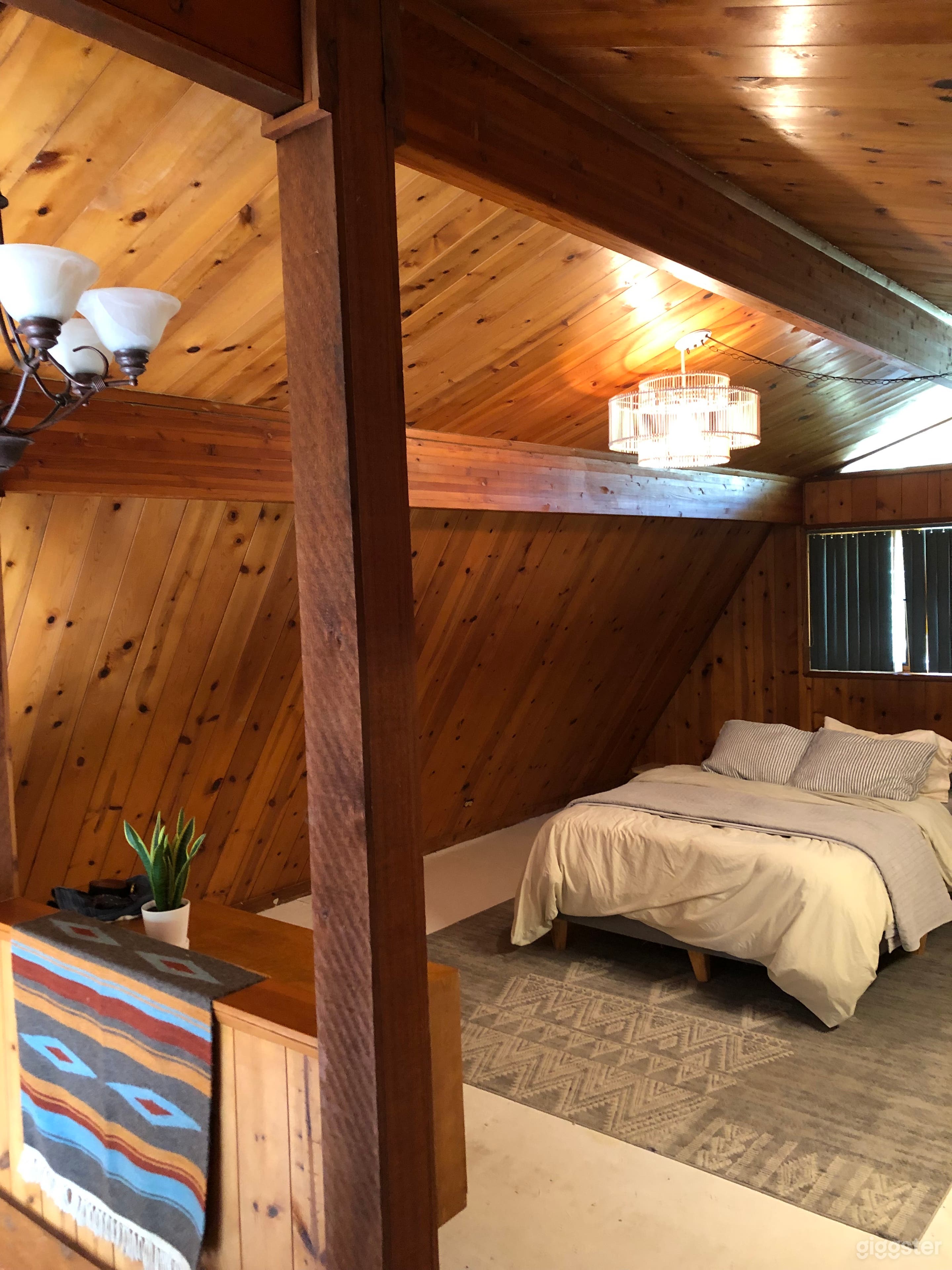 Wooded 1970s Cabin Style Home with Huge Windows Photo 4