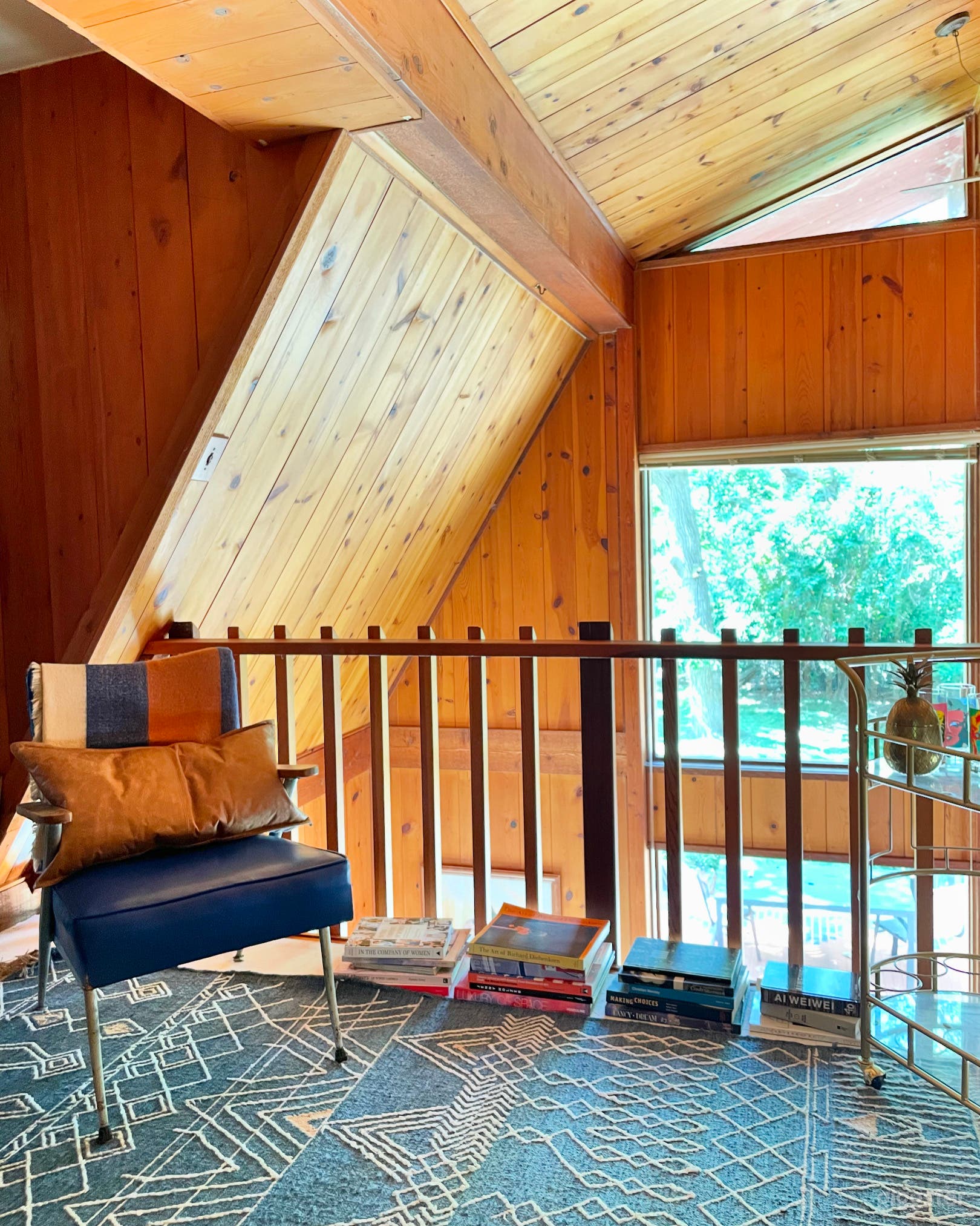 Wooded 1970s Cabin Style Home with Huge Windows Photo 2