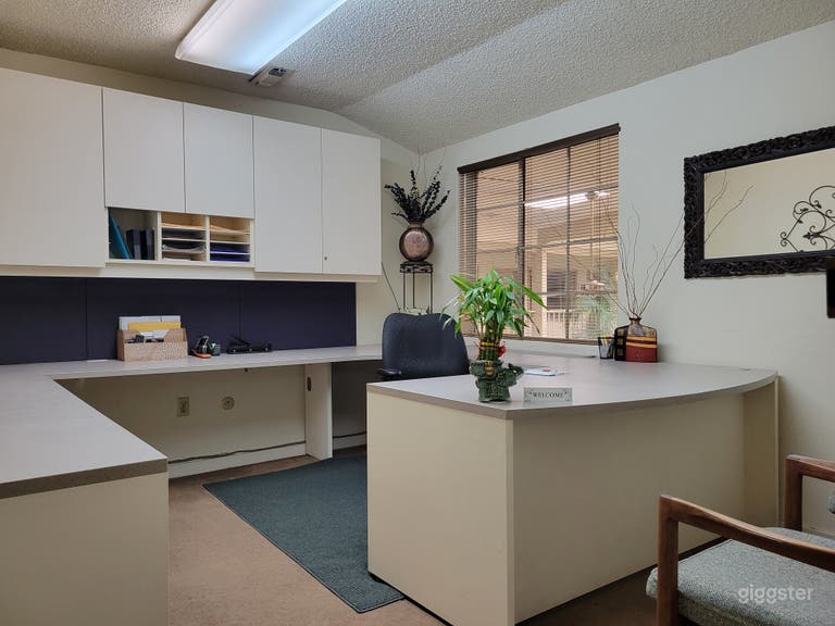  Spacious Desk and Private Office 