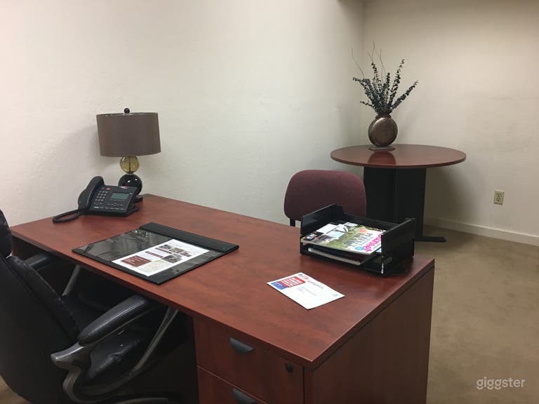  Spacious Desk and Private Office 