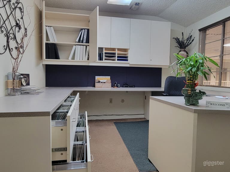  Spacious Desk and Private Office 