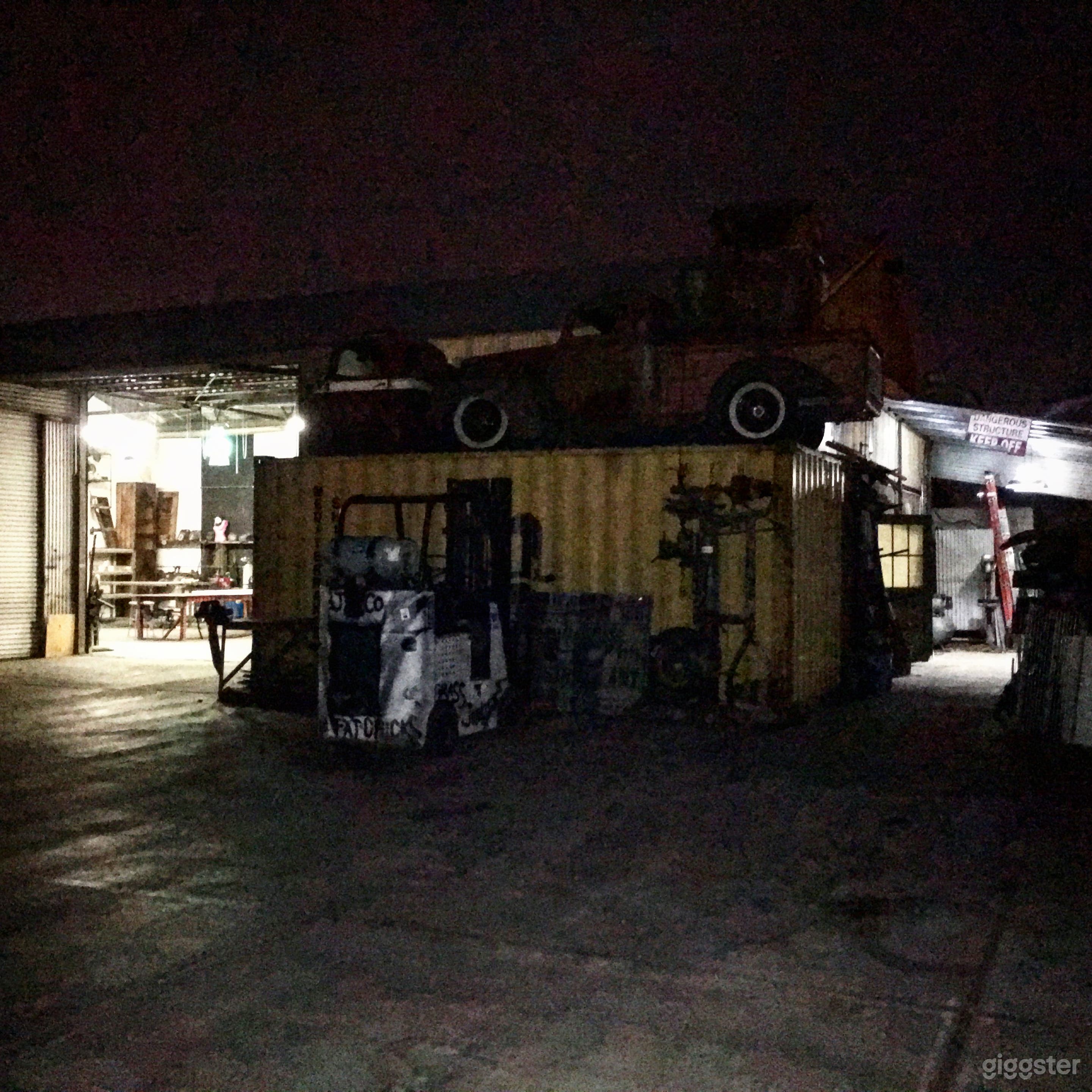 Evening pic of partial exterior