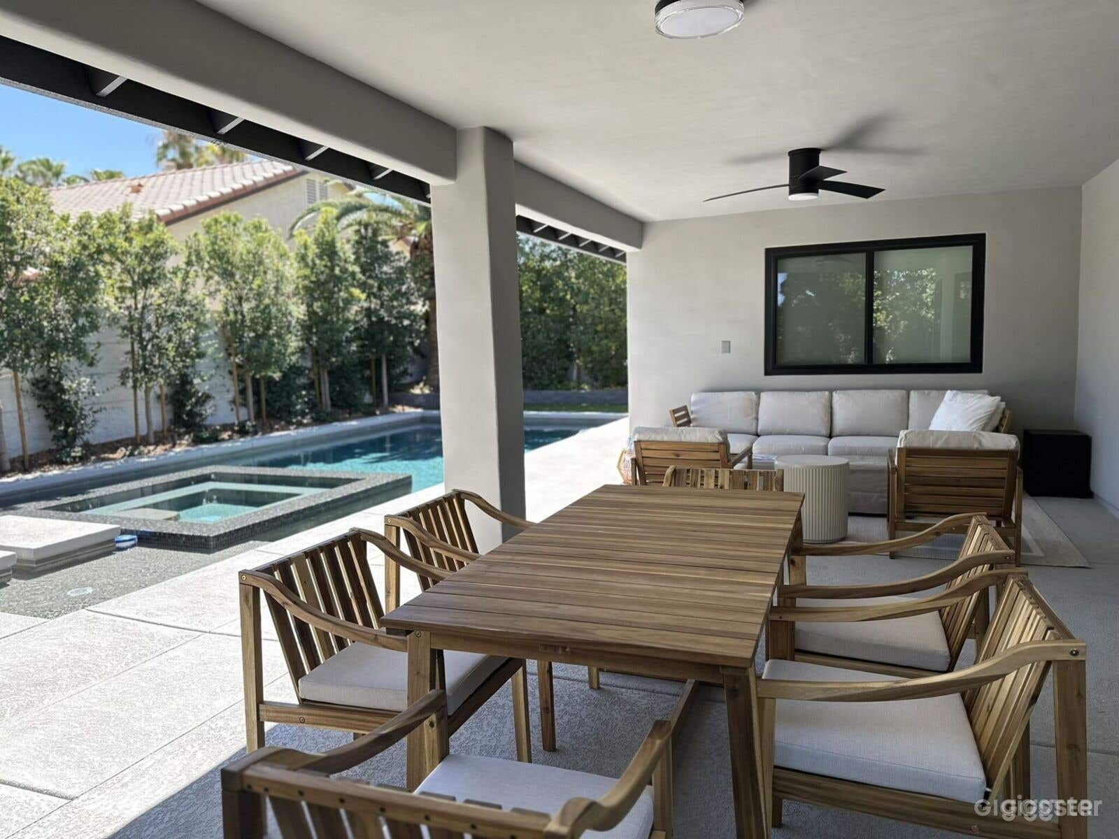 Stunning Pool in a Designer Oasis Home Photo 4