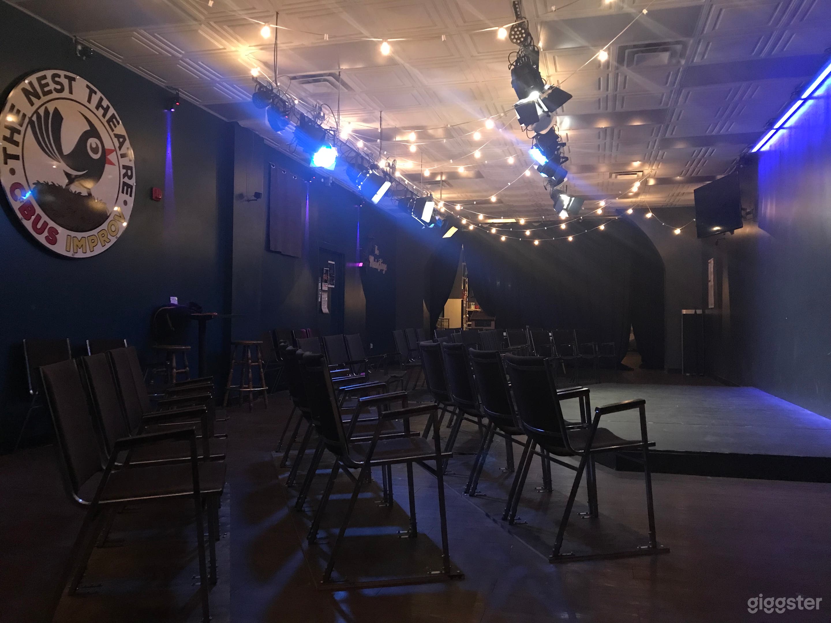 Our mainstage - seats 60