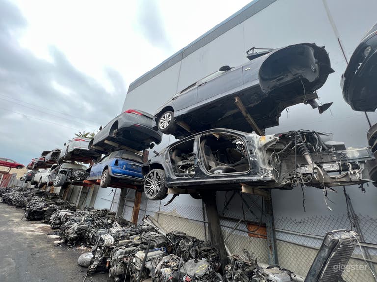  Huge Junkyard for filming 