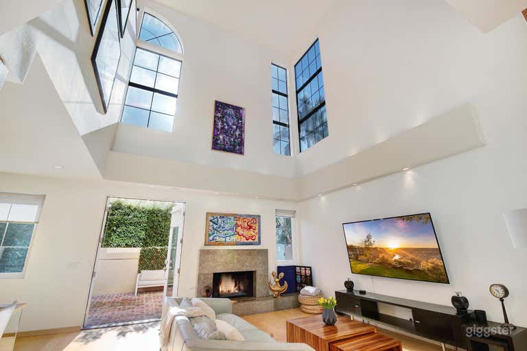  Living Room, French doors to the patio 