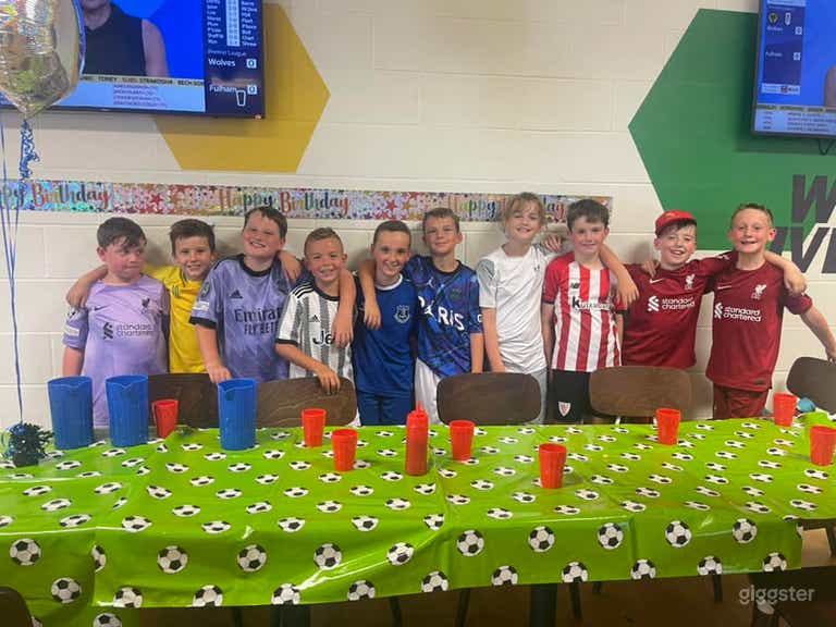  Football Themed Party Venue in Aintree 