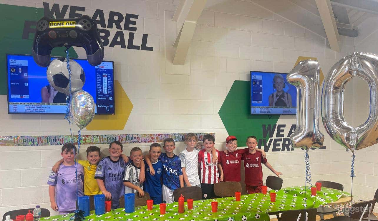 Football Themed Party Venue in Aintree Photo 1