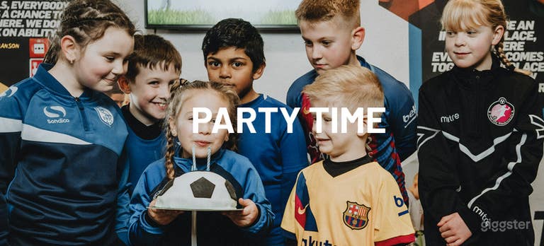  Football Themed Party Venue in Aintree 