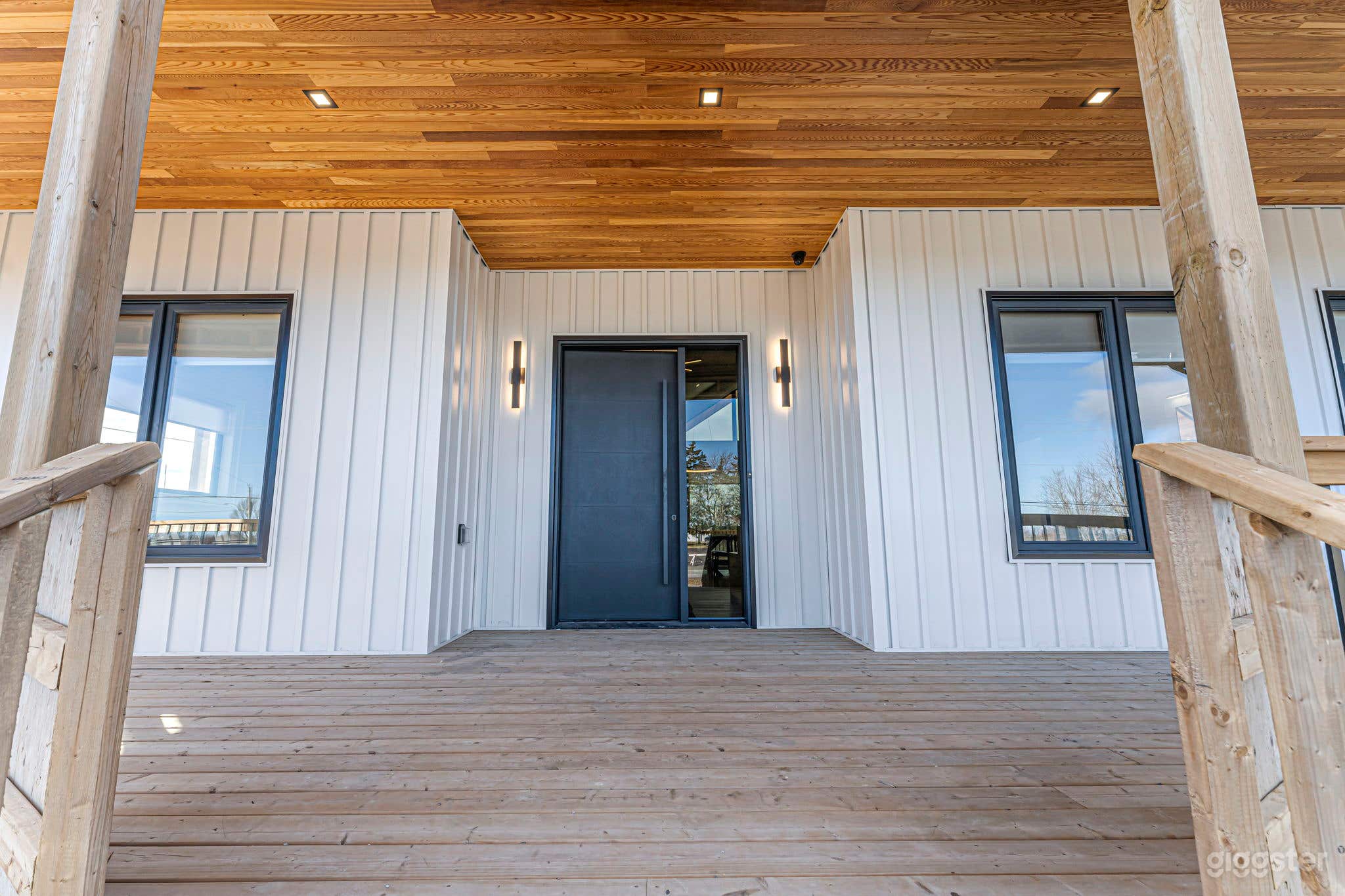 Walkway to Front Door coming up the stairs.