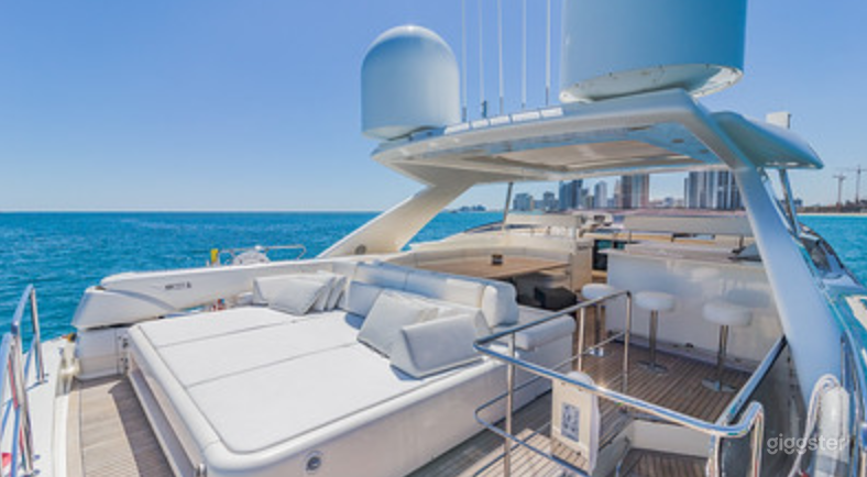 Gigantic, Extra-Ordinary 97FT FERRETTI with Jetski Included Party Yacht Space Events  Photo 1