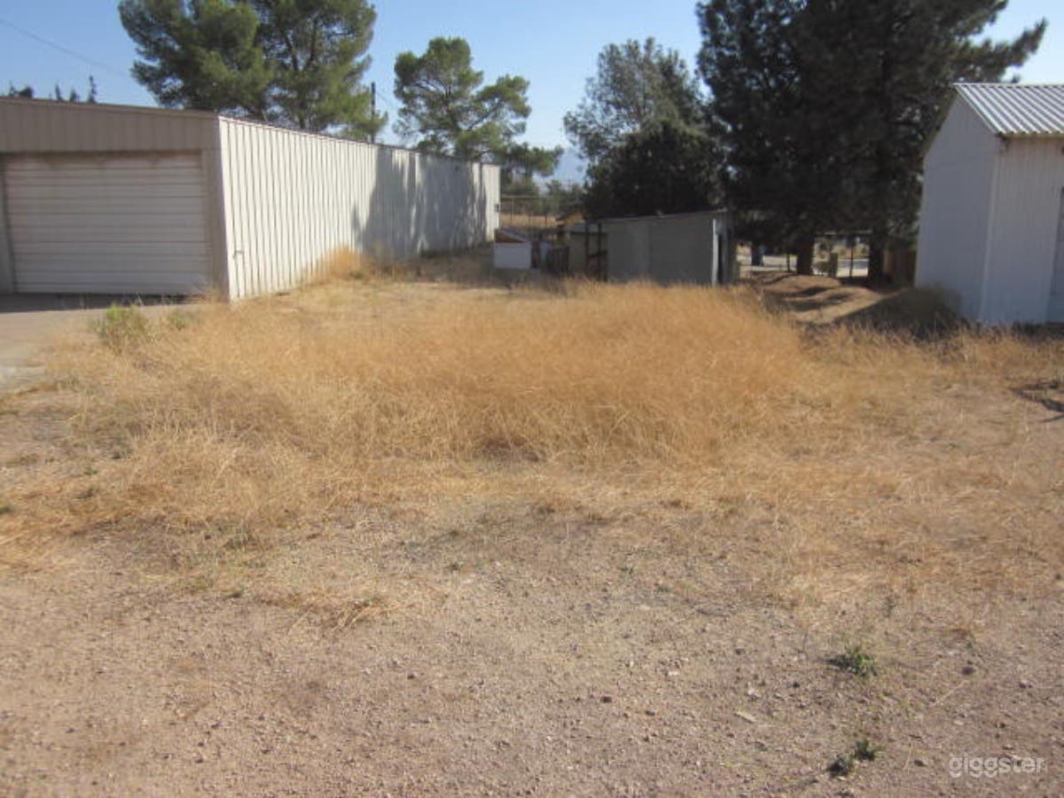 right side of building. This area is flat.