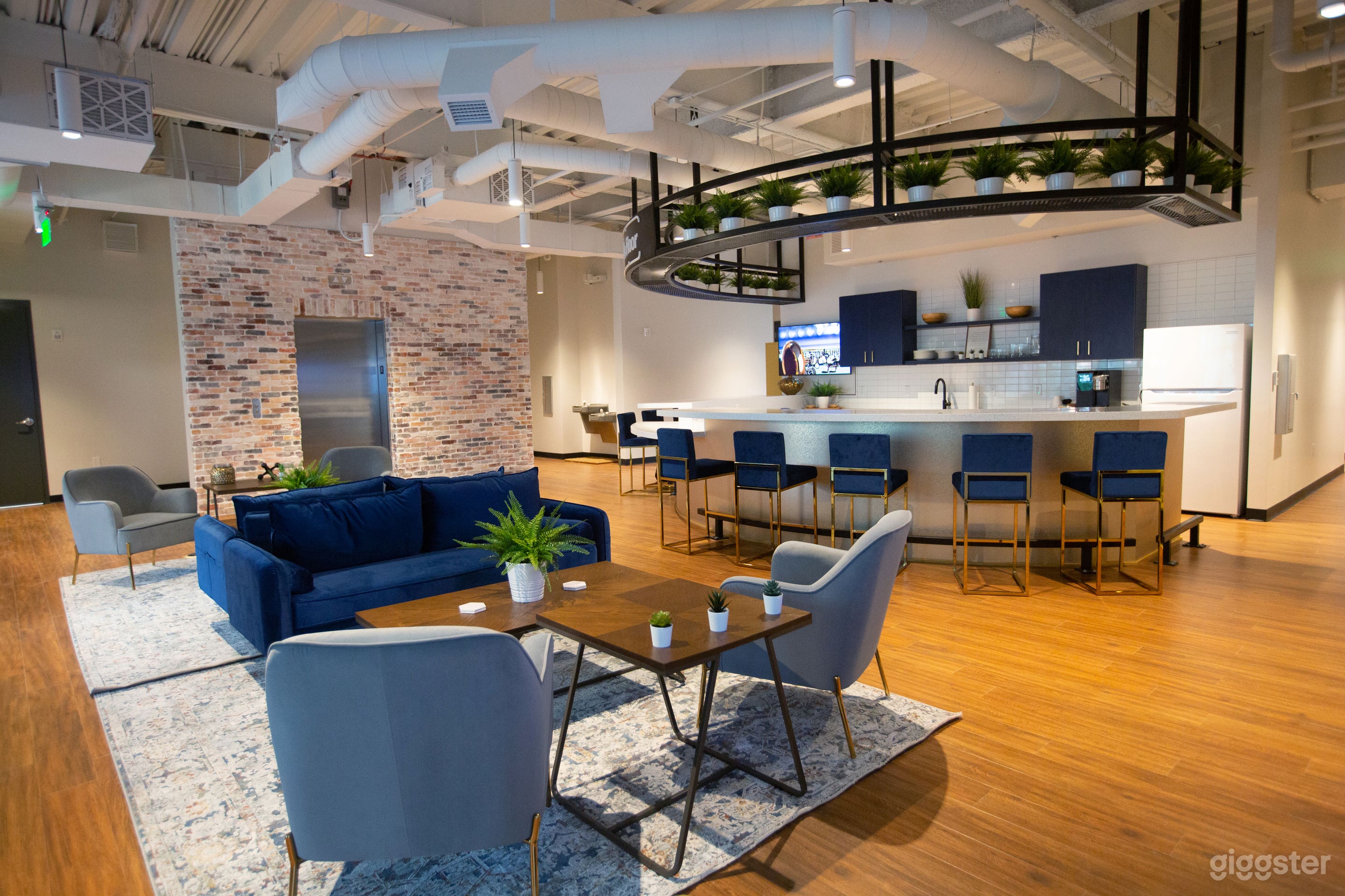 reception area with view to elevator area 