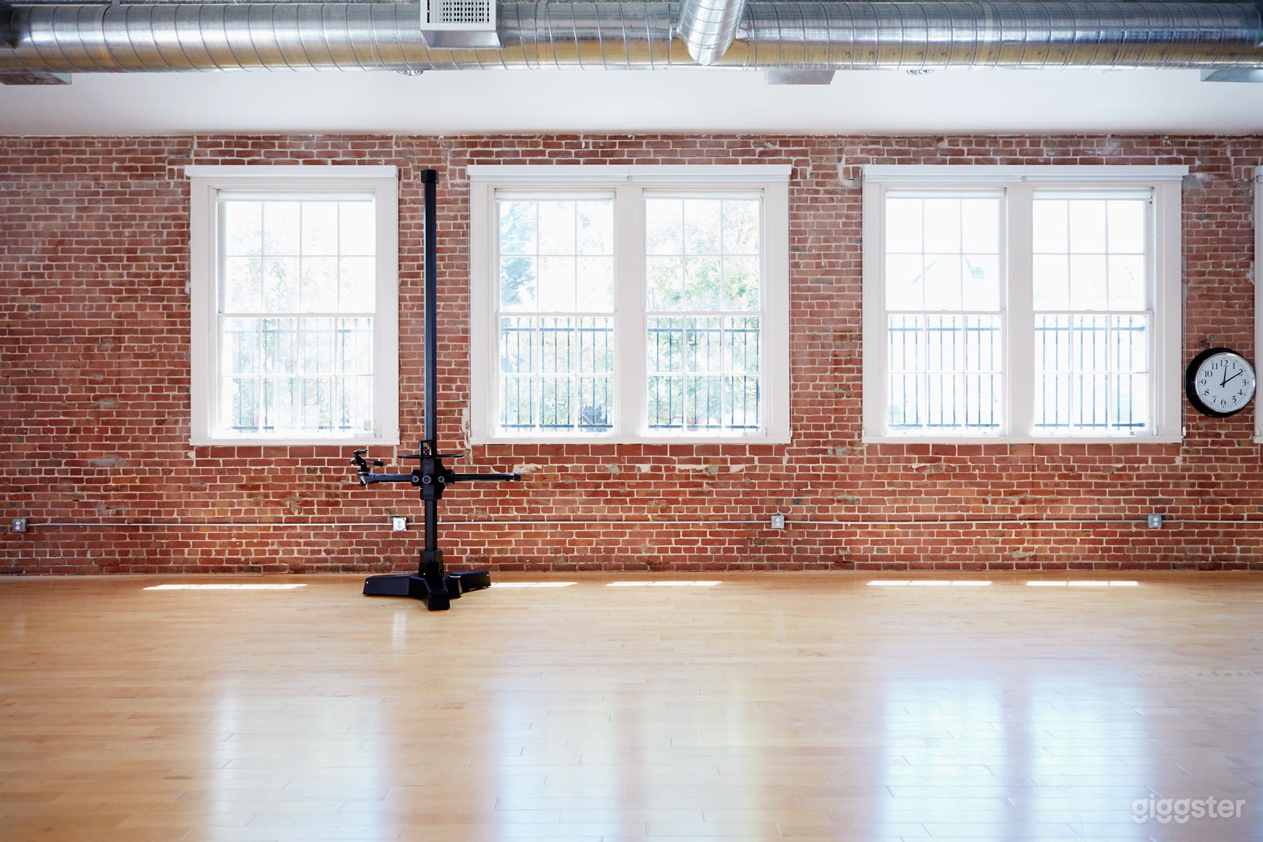 East Facing window wall.