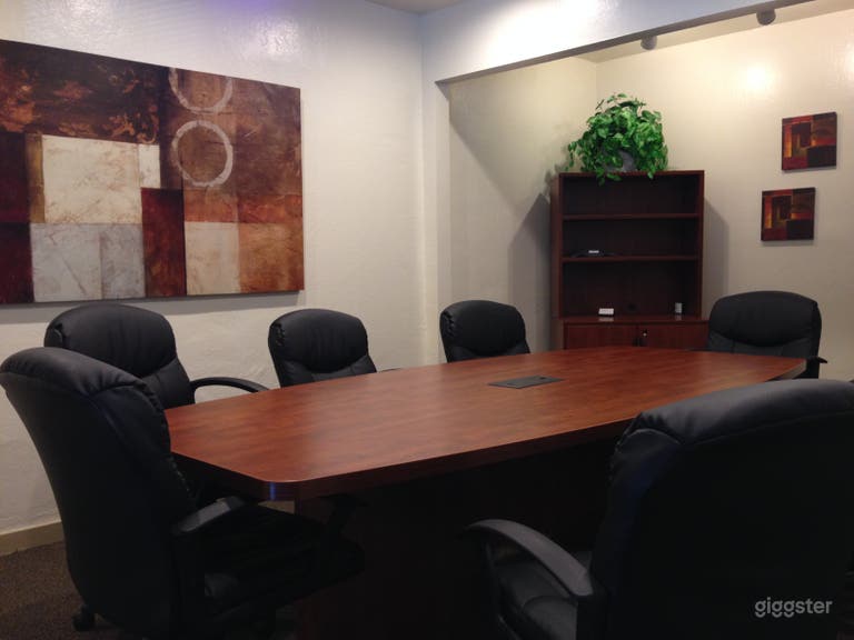  Board Room with 55" TV Monitor 