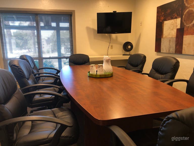  Board Room with 55" TV Monitor 