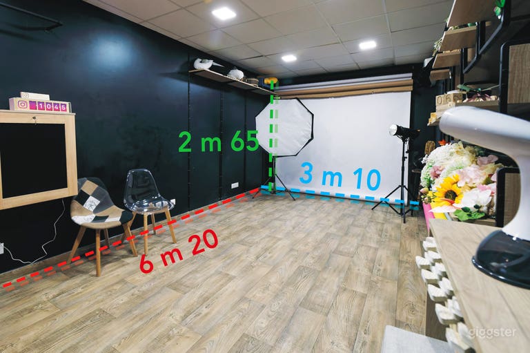  Studio photo entièrement équipé à deux pas de Paris 