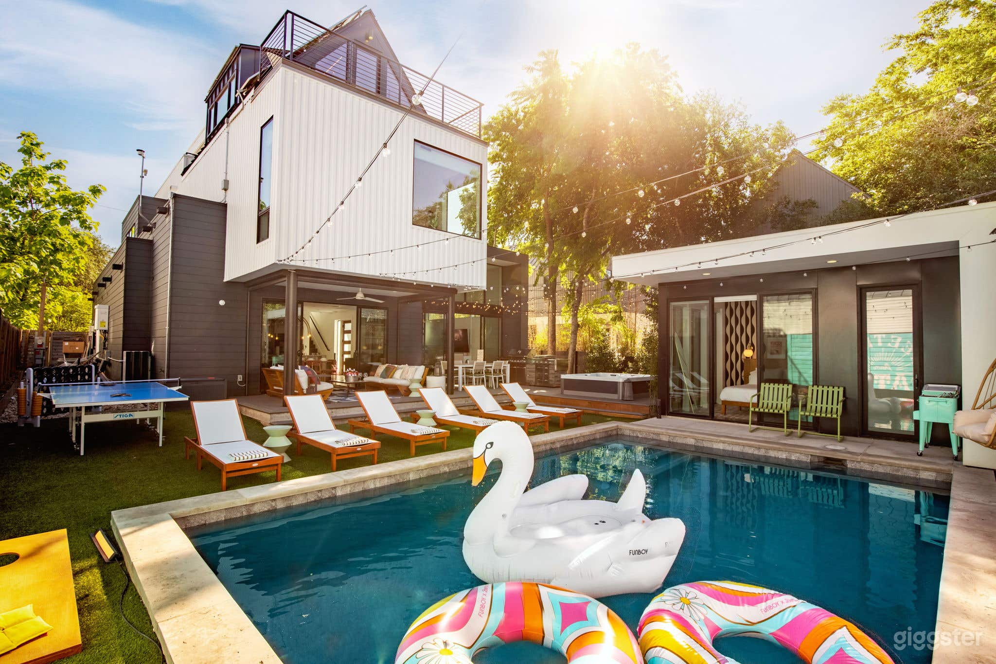 Modern South Congress Retreat with Pool, Spa & Speakeasy Photo 1