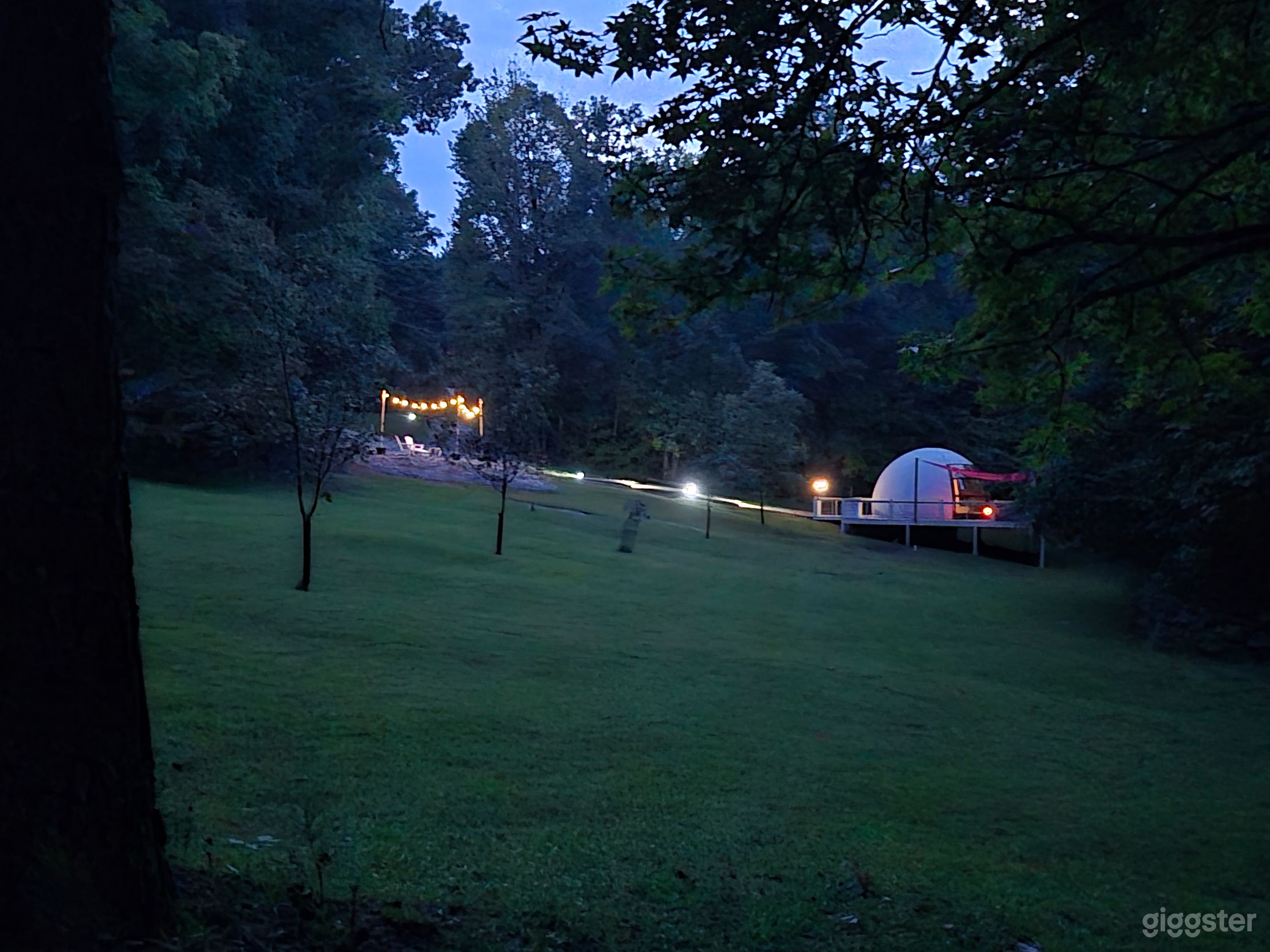 100 acre wooded property with unique geodome structures Photo 1