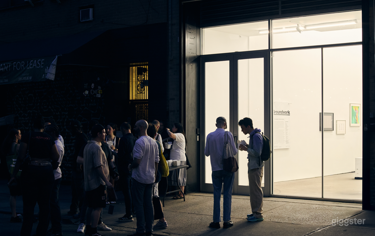  Large contemporary art gallery with a love for events 