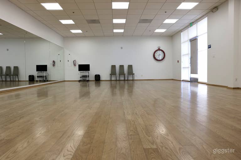  Studio B – Maple Floor with Mirrors 