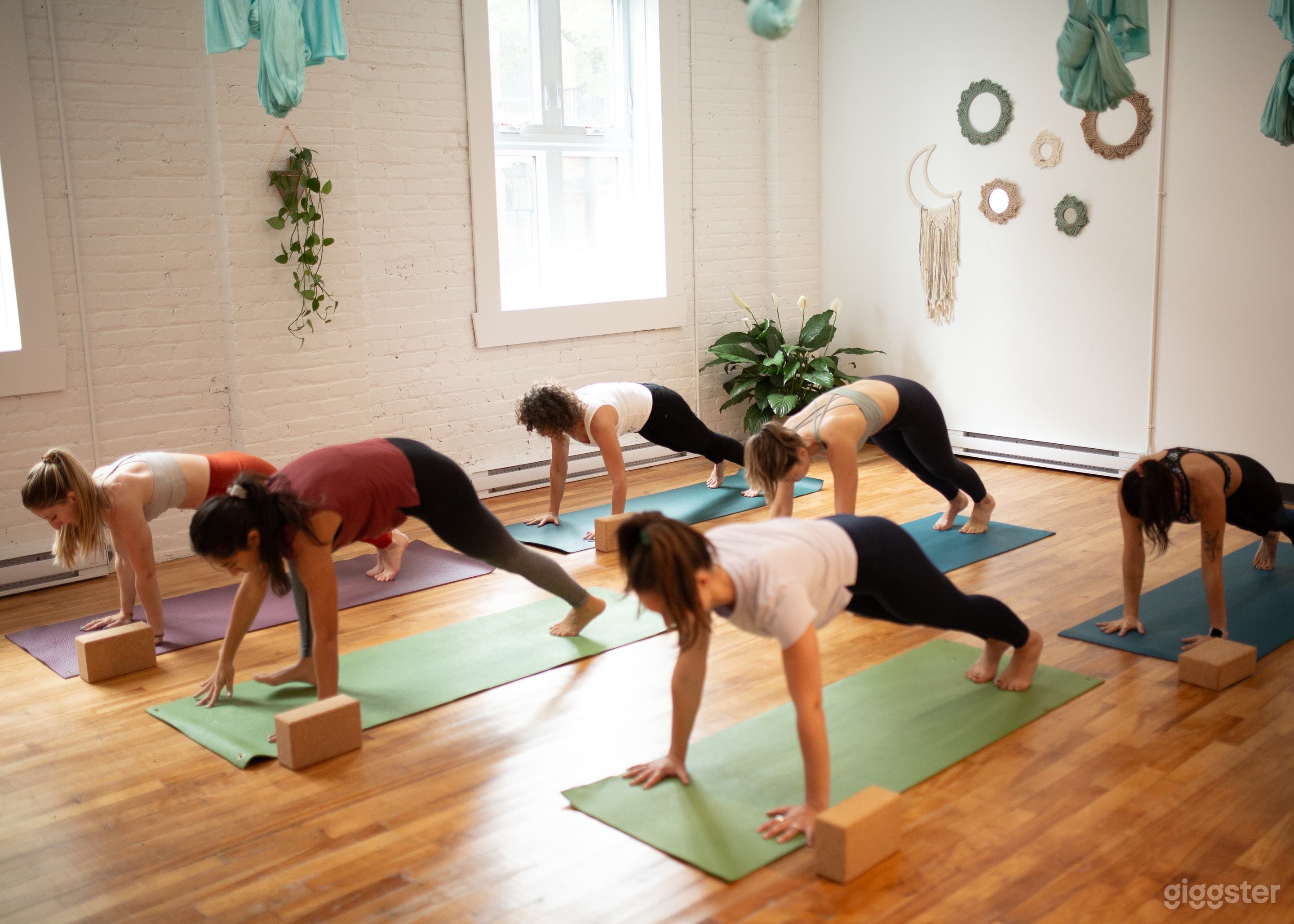 Great for fitness and wellness content shoots