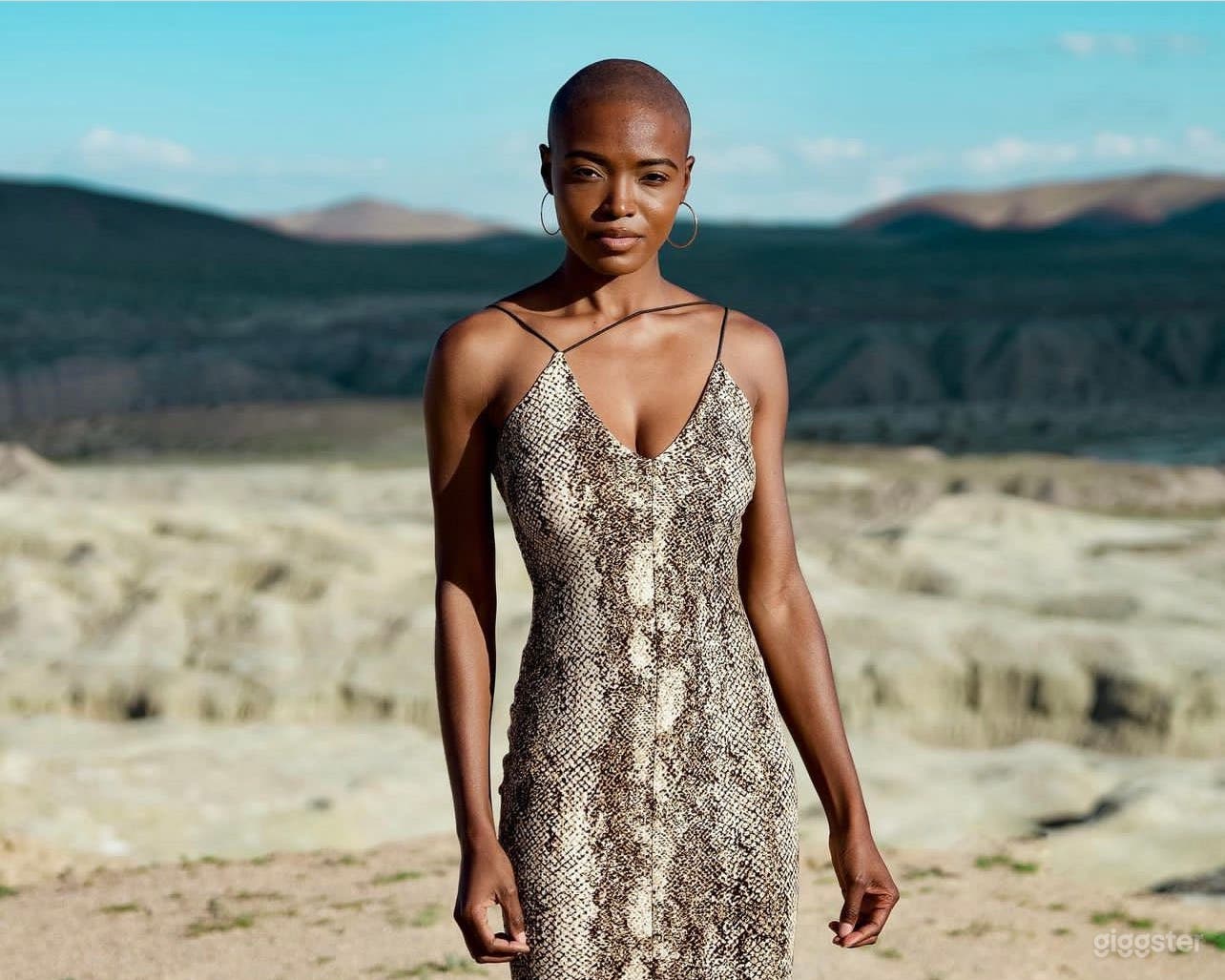 Over half mile bordering and overlooking the Mojave River Valley, and national monuments and preserve.