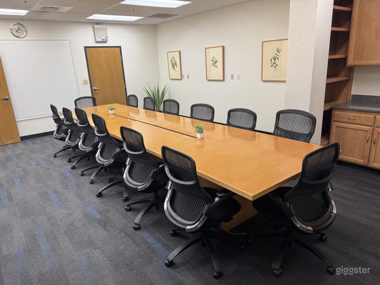  Boardroom for 16 in Midtown Sacramento 