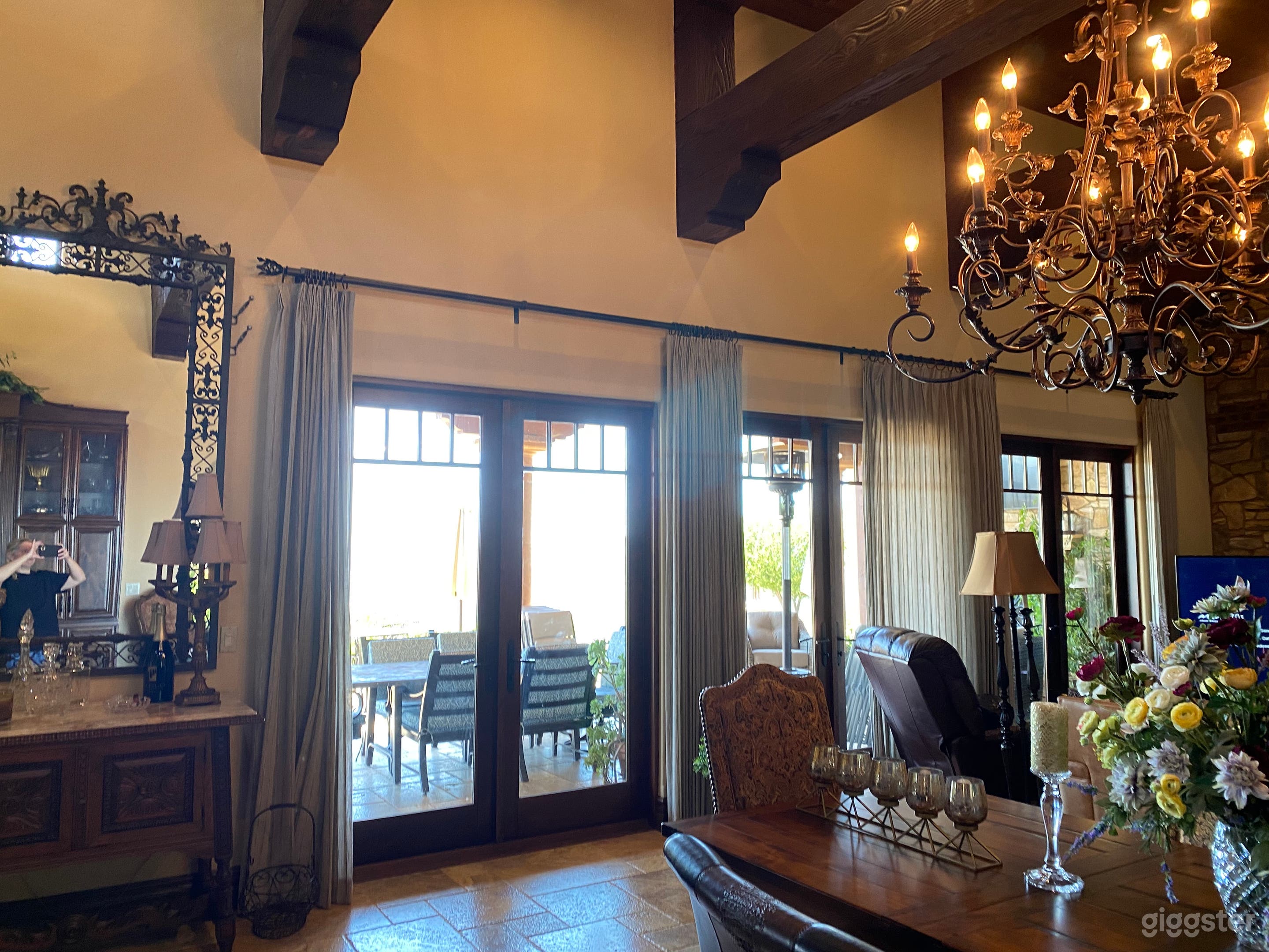 Beautiful Italian Tuscan estate Valley center ca Photo 1