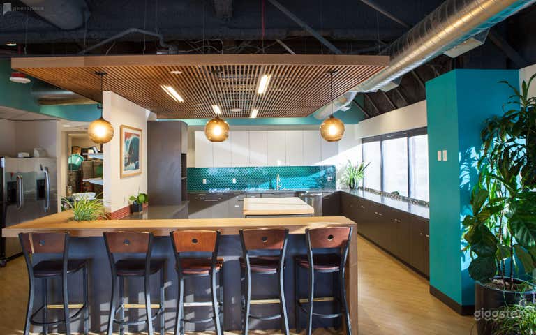  Fully stocked large kitchen with appliances  