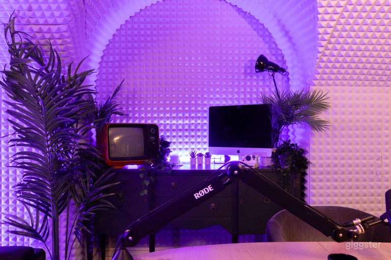  Studio Podcast Seminterrato Completamente Insonorizzato 