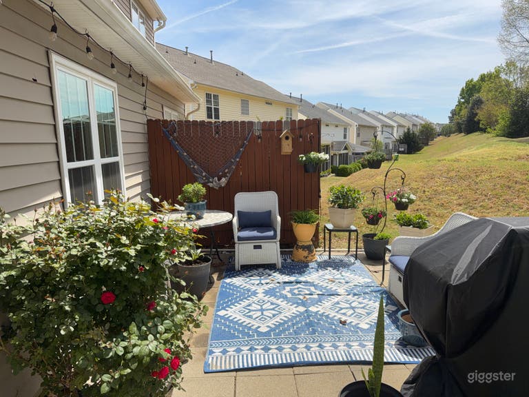  Vibrant & Colorful Townhouse in Raleigh 