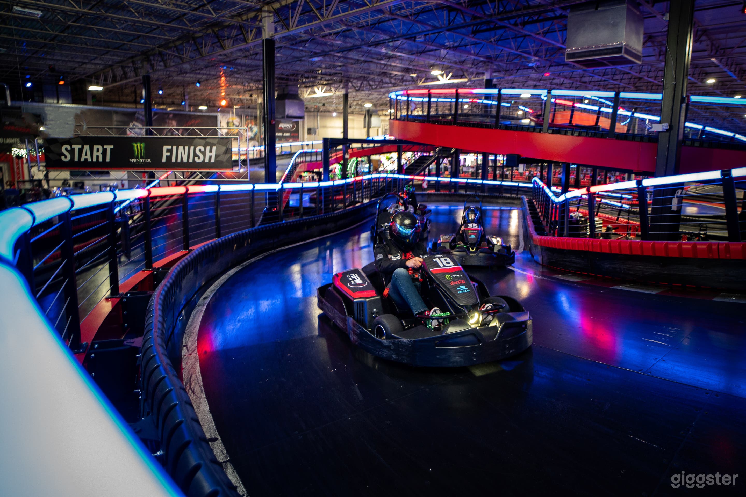 State-of-the-Art Electric Go-kart and Entertainment Venue Photo 2