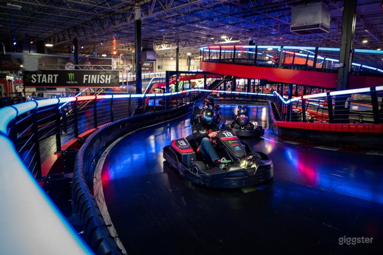  State-of-the-Art Electric Go-kart and Entertainment Venue 
