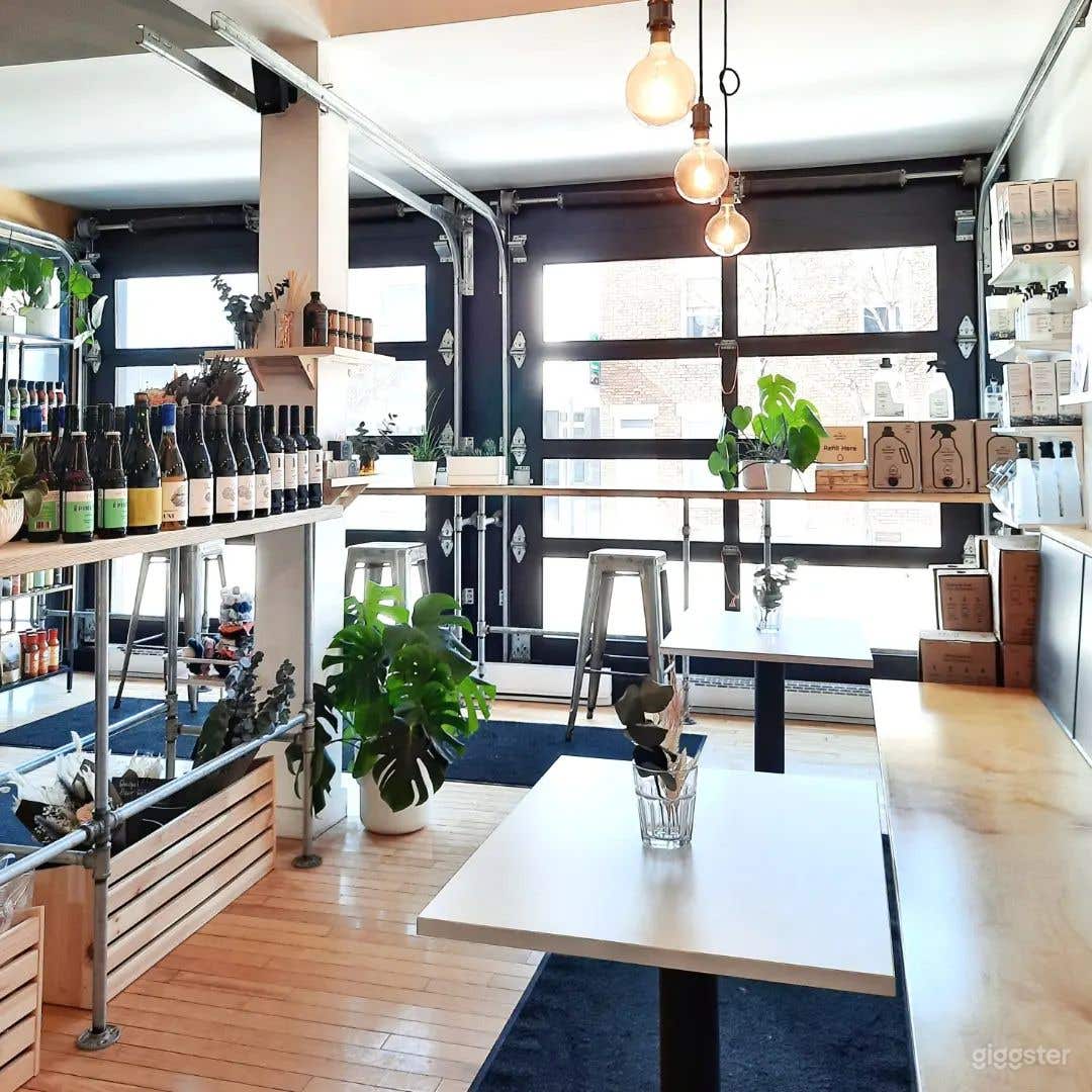 Bright, Refined, and Warm Design Coffee Shop in Montreal Photo 1