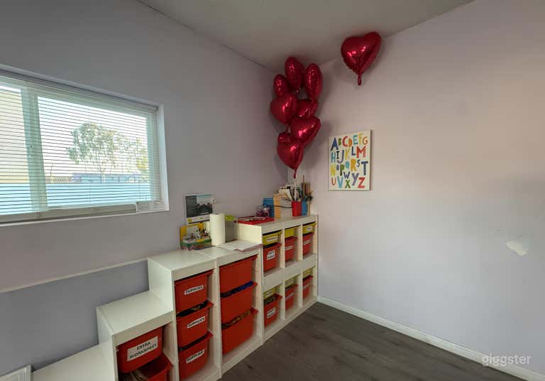  Well-lit and Orderly Kindergarten Classroom 