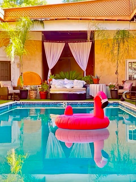  Bohemian Poolside Dream Retreat 