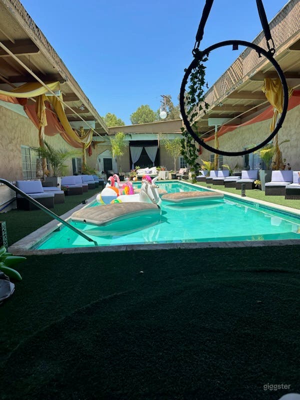  Bohemian Poolside Dream Retreat 