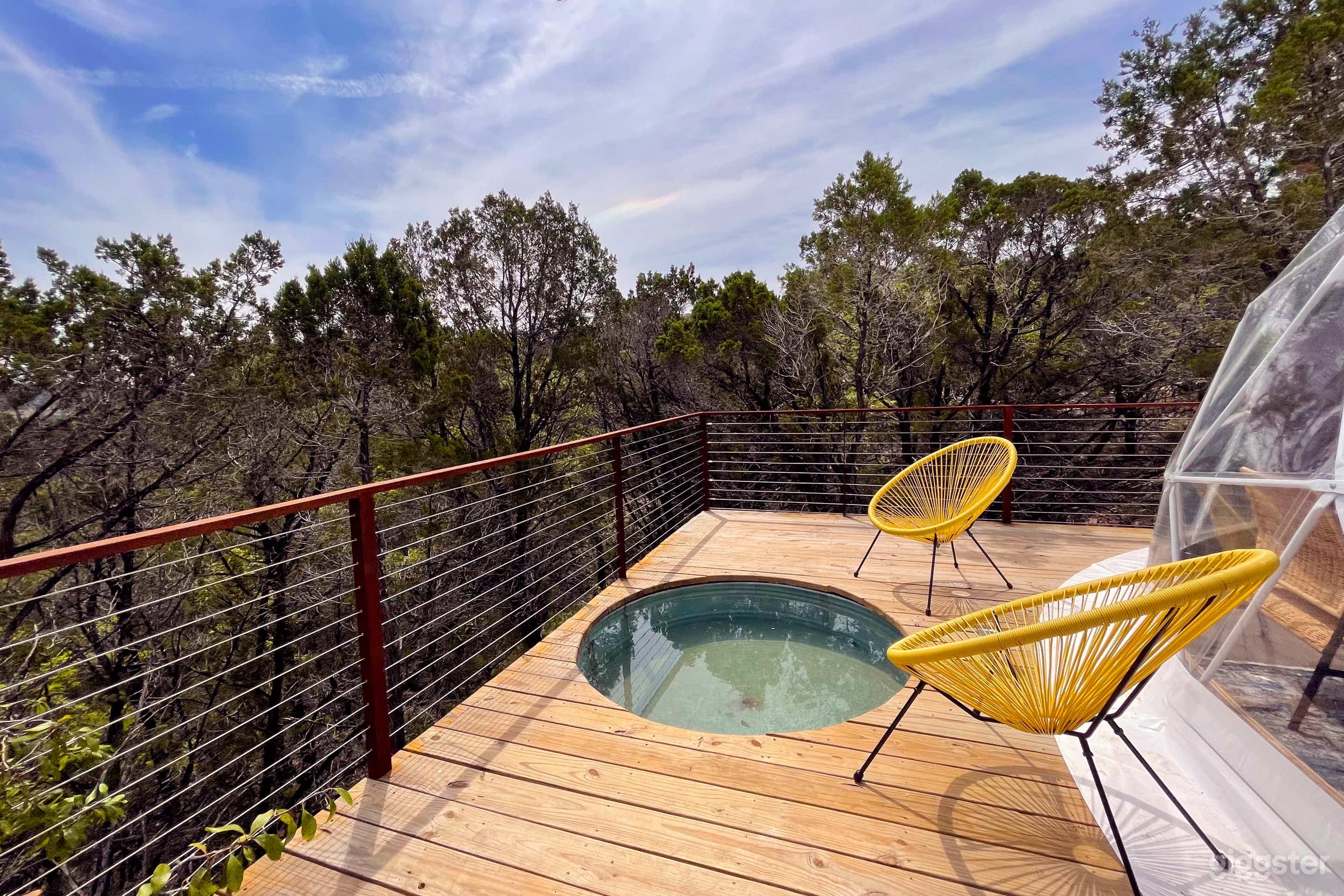 Take an amazing dip while enjoying the views