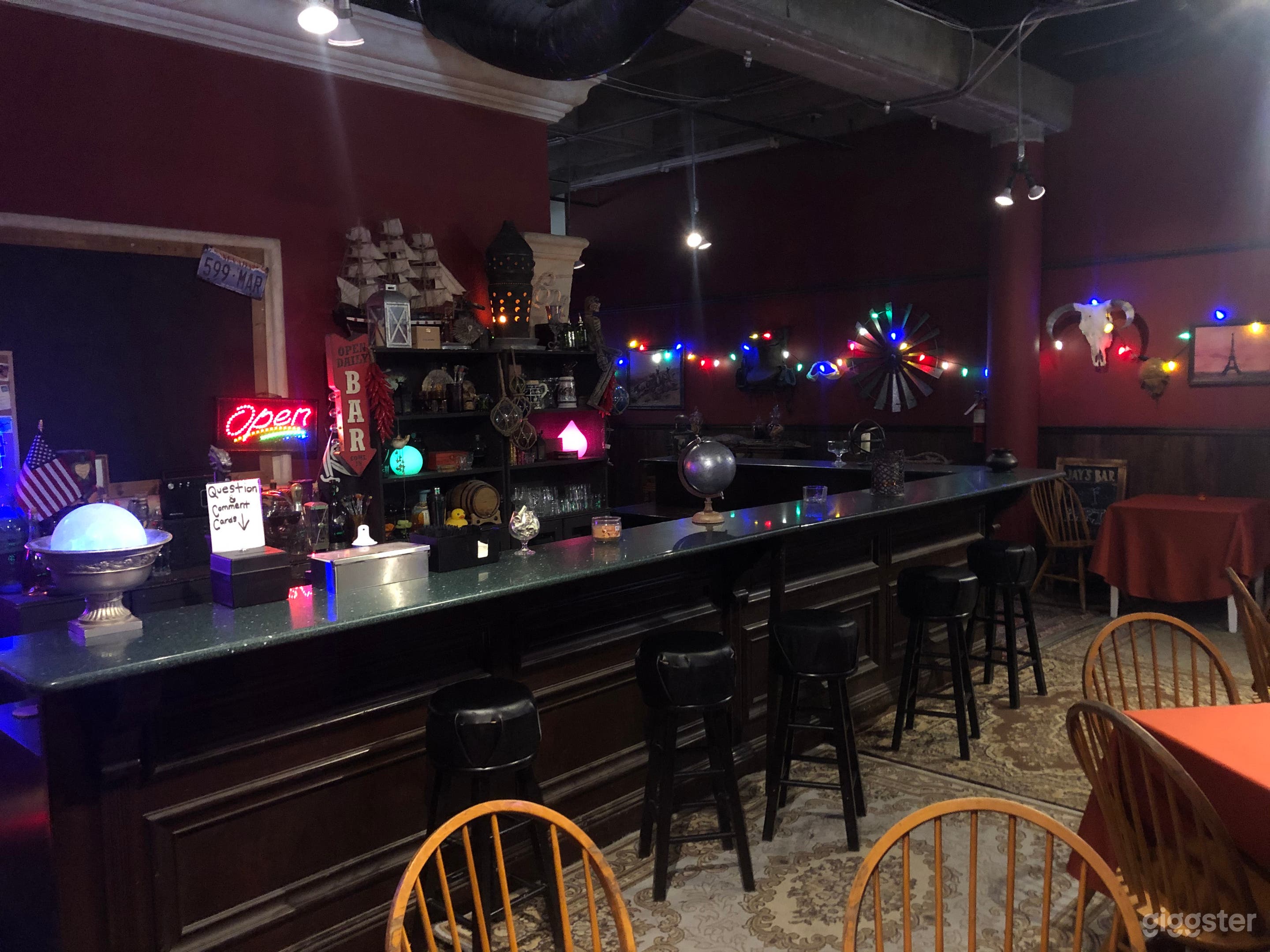 Standing Bar Set - Custom Dressed Photo 1