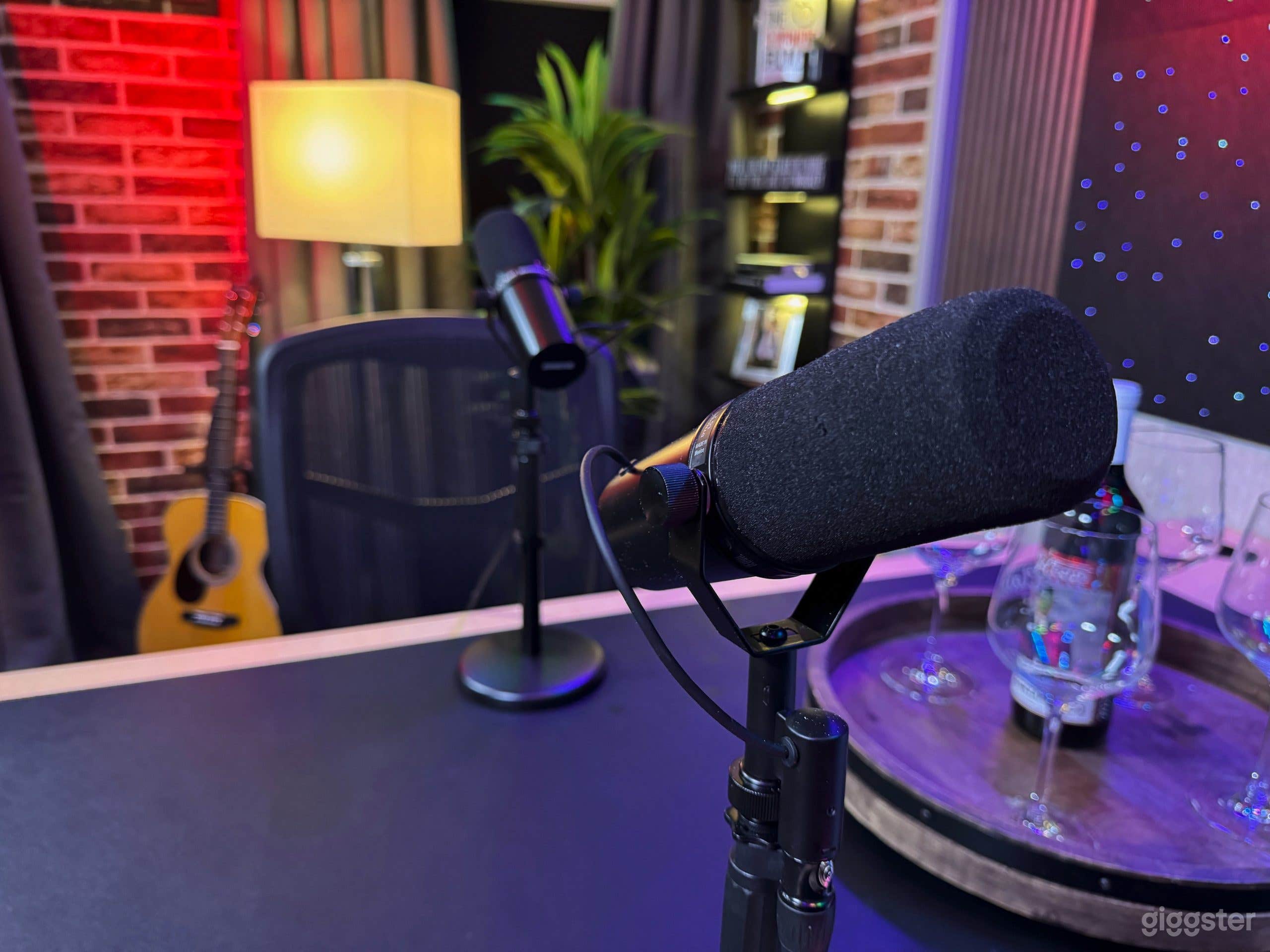 Luxury Podcast & Video Studio in an Irvine Wine Lounge Photo 2