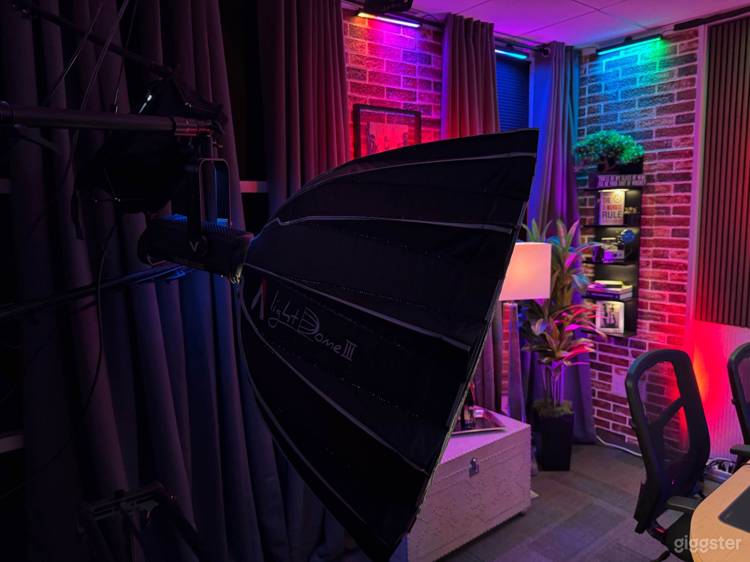Luxury Podcast & Video Studio in an Irvine Wine Lounge Photo 4