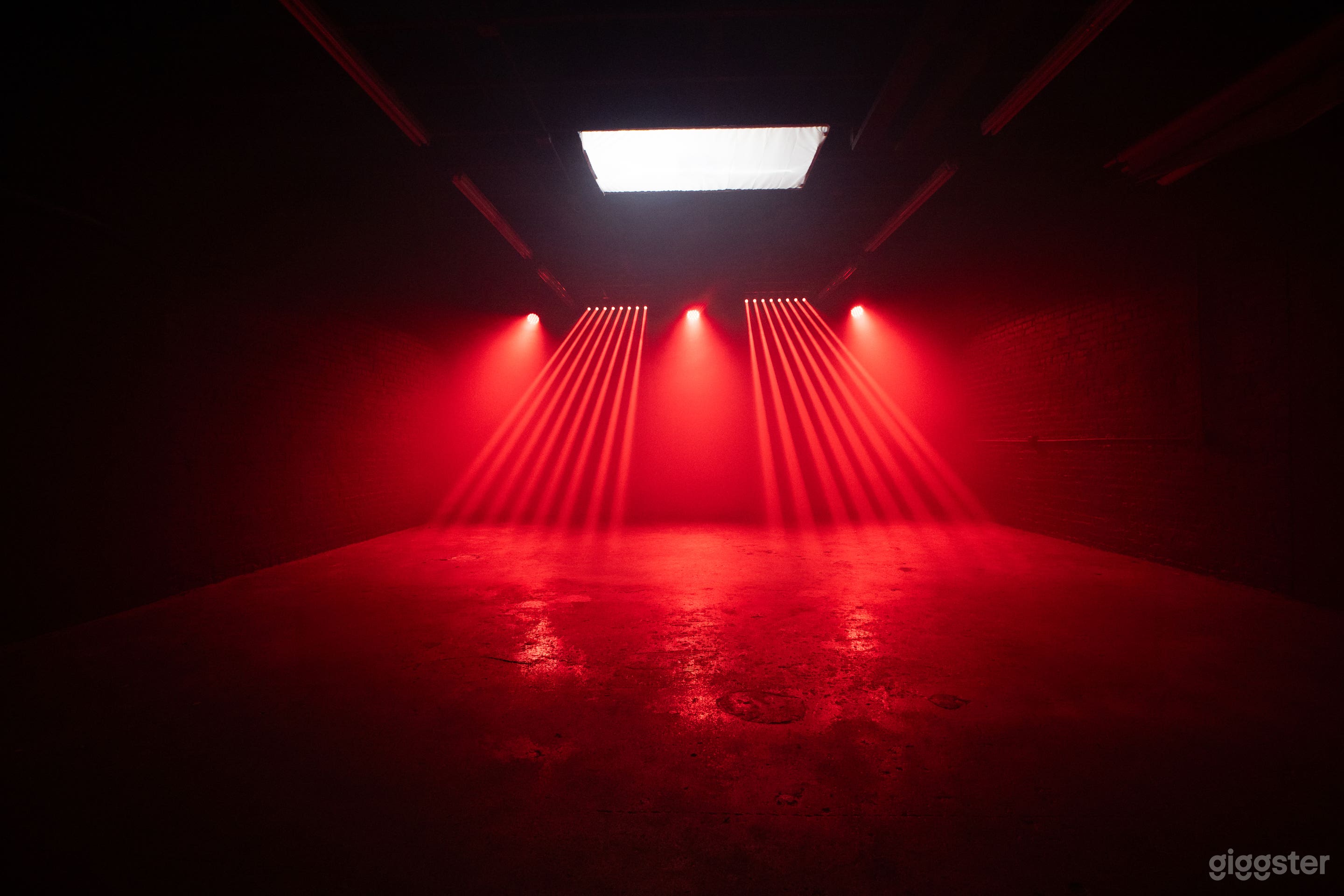 Industrial Blackout Studio w/ RGB Lighting + Softbox Photo 2