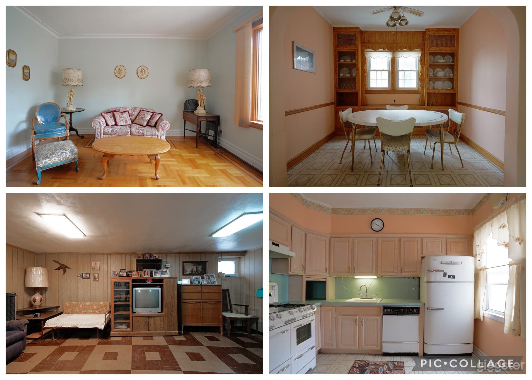 Vintage 70's Wallpaper House Photo 1